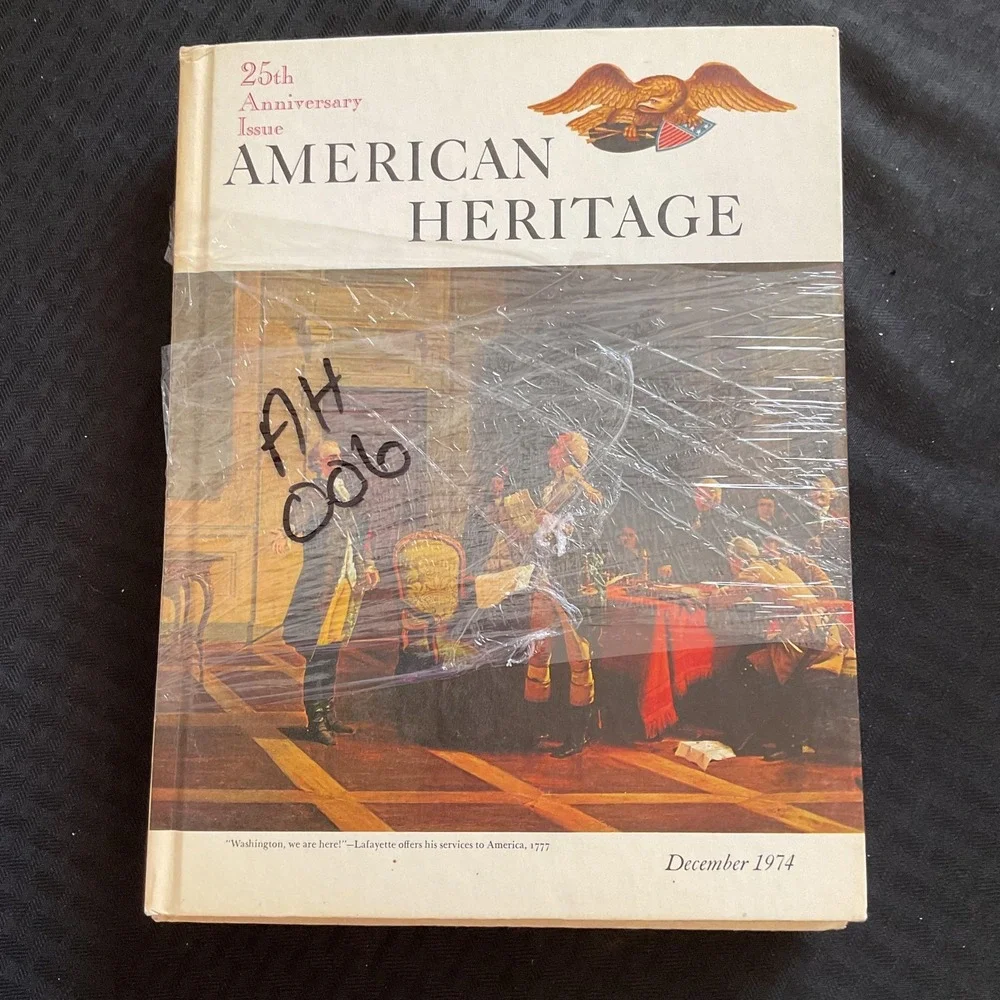 Vintage American Heritage‎ Magazine Lot April 1961 1967 December 1974 History